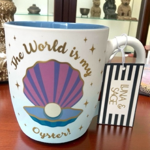 Luna & Sage Other - Luna & Sage The World is My Oyster Mug